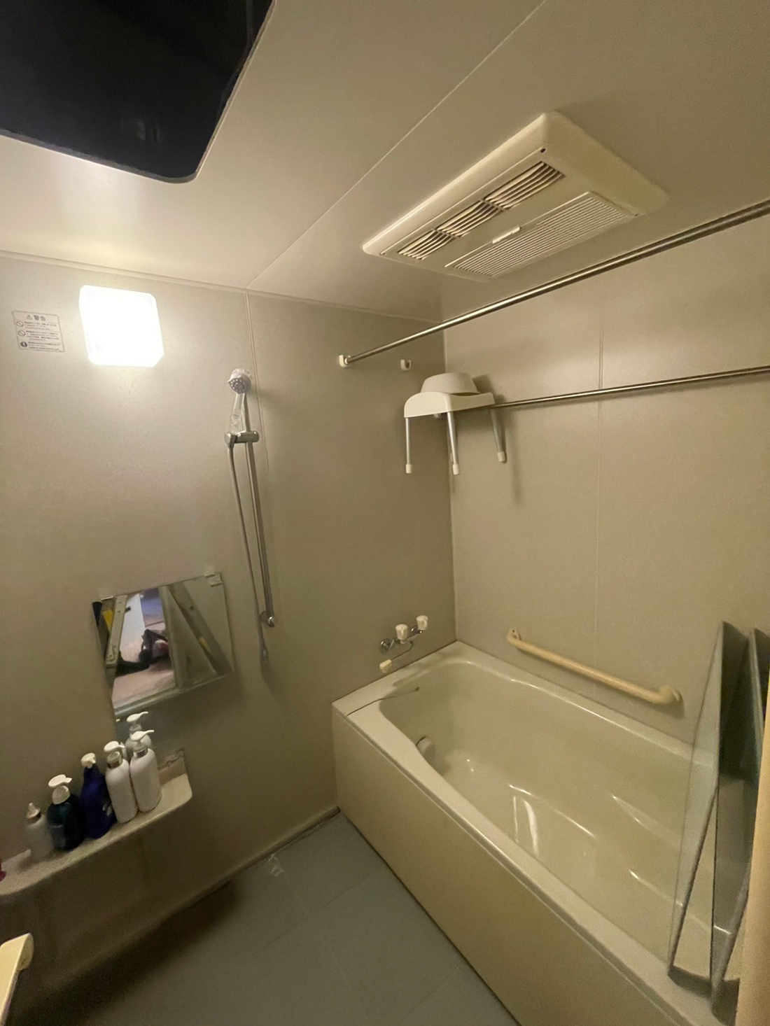 施工前のお風呂