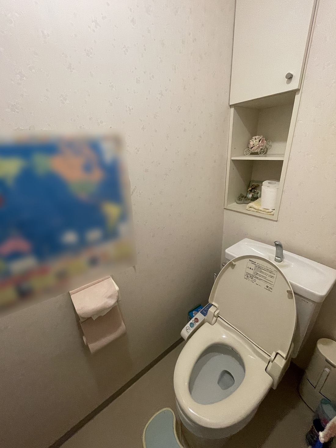 施工前のトイレ