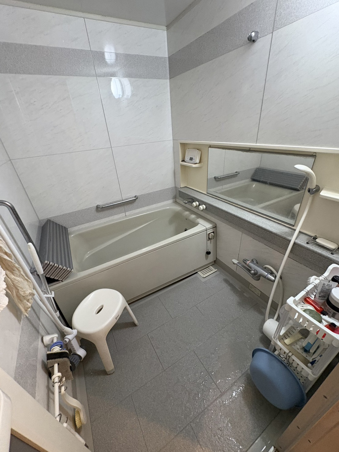 施工前のお風呂