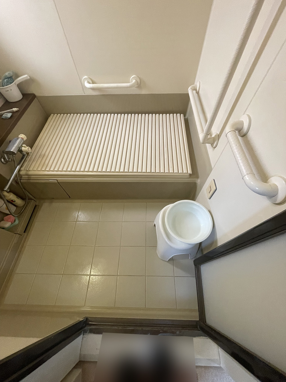 施工前のお風呂