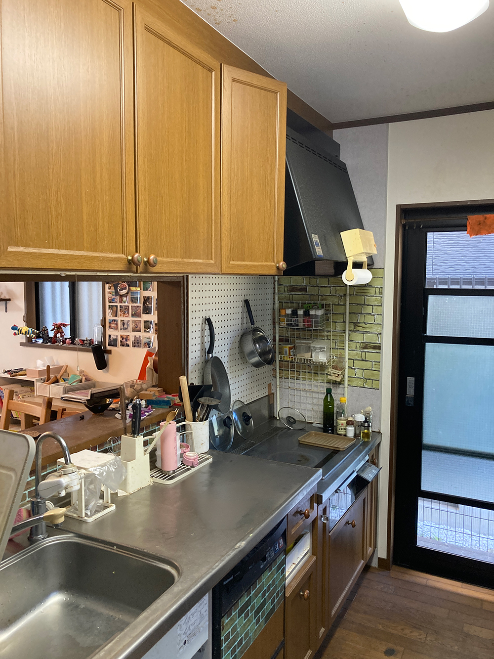 施工前のキッチン