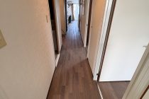 施工後の廊下