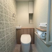 施工後のトイレ