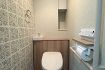 施工後のトイレ